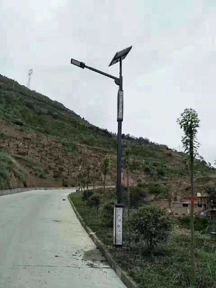 绿园区仿古太阳能路灯